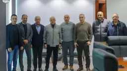 أبو ريدة يجتمع مع حسام...