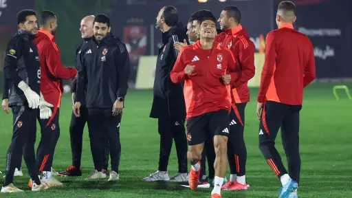العش وجراديشار يشاركان في التدريبات...