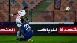 الزمالك يفوز على الجونة برباعية