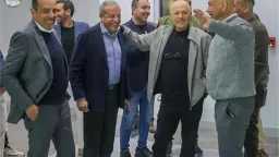 تفاصيل جلسة أبوريدة مع التوأم...