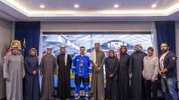 نجم المنتخب الكويتي لهوكي الجليد...