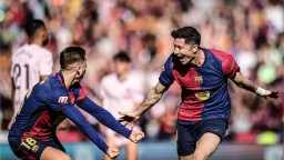 برشلونة يكتسح جيرونا برباعية ويتربع...