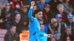 مرموش يسجل ويقود مانشستر سيتي...