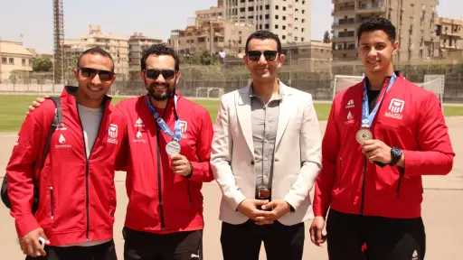 مصر تتألق في البطولة العربية...