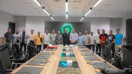 رئيس مودرن سبورت يستقبل النقاد...